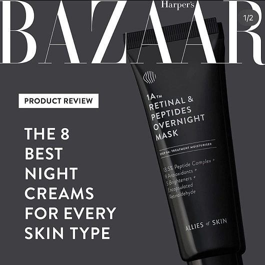 ALLIES OF SKIN RETINAL & PEPTIDES REPAIR NIGHT CREAM