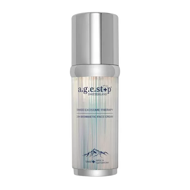 A.G.E.STOP SWITZERLAND SWISS EXOSOME THERAPY 24H BIOMIMETIC FACE CREAM