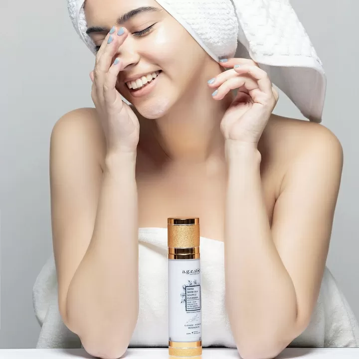 A.G.E.STOP SWITZERLAND SWISS SNOW SILK SOUFFLE CLEANSER
