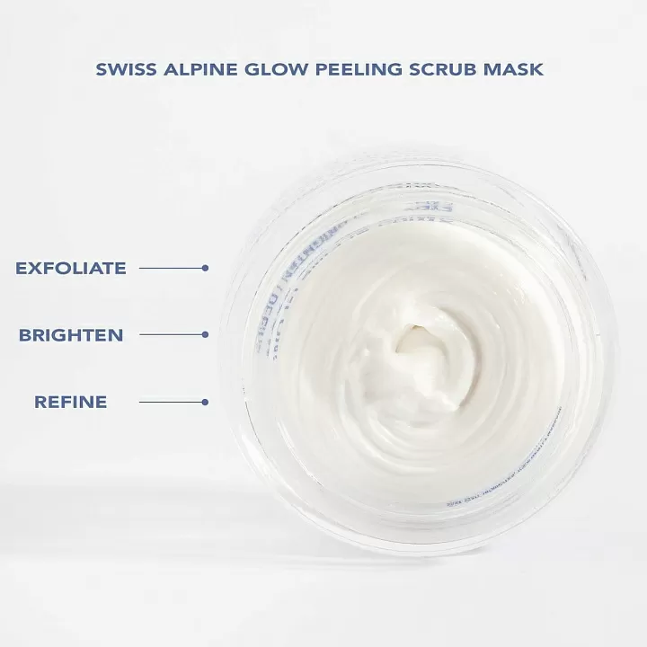 A.G.E.STOP SWITZERLAND SWISS ALPINE GLOW PEELING SCRUB MASK