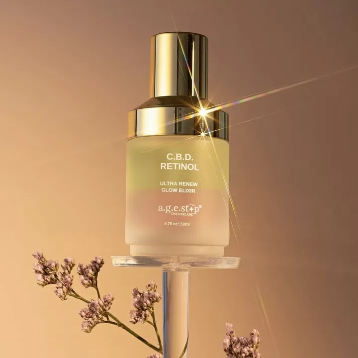A.G.E.STOP SWITZERLAND C.B.D. RETINOL GLOW ELIXIR