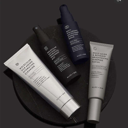 ALLIES OF SKIN Multi Acids & Retinoid Brightening Sleeping Facial