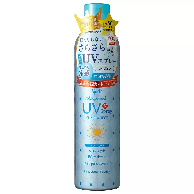 AJUSTE AIRYTOUCH UV SPRAY SUN PROTECT CLEAN SAVON A SPF 50+ PA++++