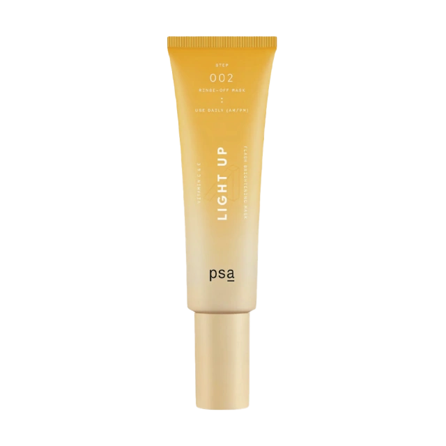 PSA LIGHT UP Vitamin C & E Flash Brightening Mask