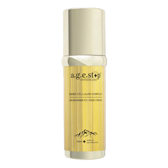 A.G.E.STOP SWITZERLAND SWISS CELLUAR COMPLEX 24H BIOMIMETIC FACE CREAM