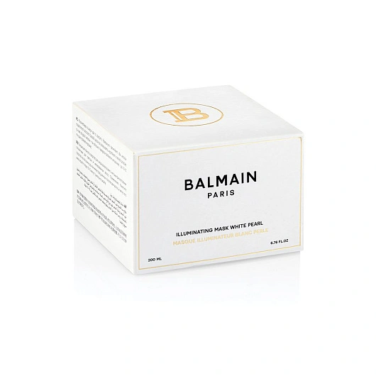Balmain Hair Couture Illuminating Mask White Pearl