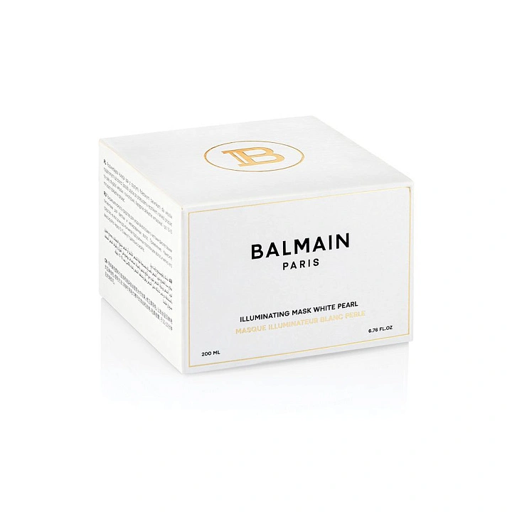 Balmain Hair Couture Illuminating Mask White Pearl