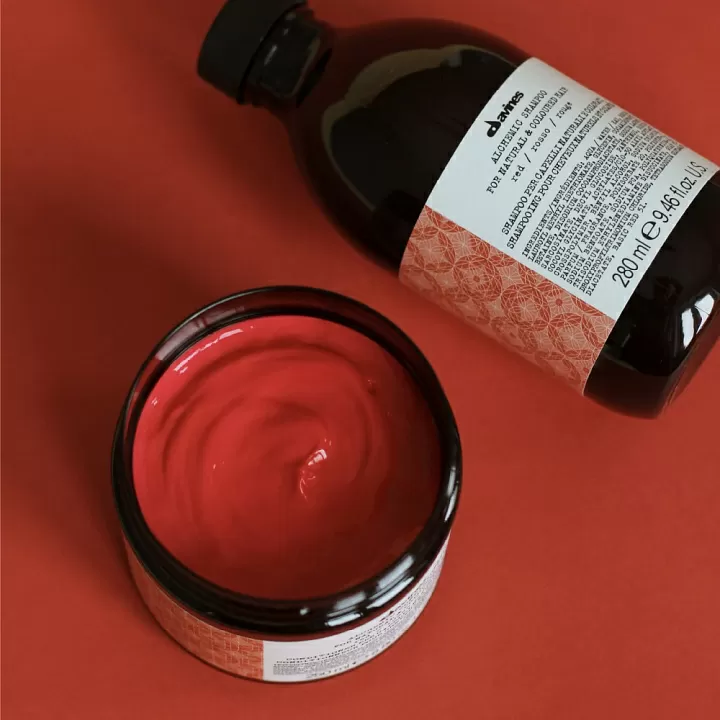 Davines Alchemic Shampoo For Natural And Coloured Hair (Red)