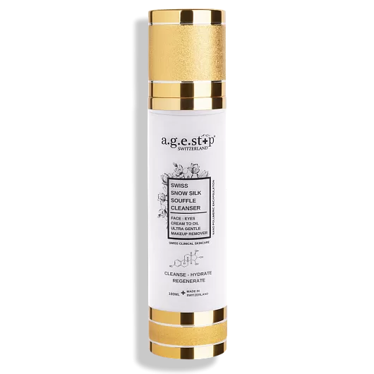 A.G.E.STOP SWITZERLAND SWISS SNOW SILK SOUFFLE CLEANSER