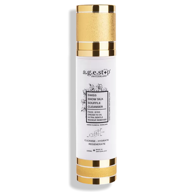 A.G.E.STOP SWITZERLAND SWISS SNOW SILK SOUFFLE CLEANSER