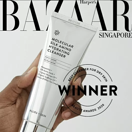 ALLIES OF SKIN Molecular Silk Amino Hydrating Cleanser