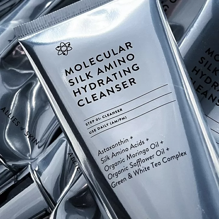 ALLIES OF SKIN Molecular Silk Amino Hydrating Cleanser
