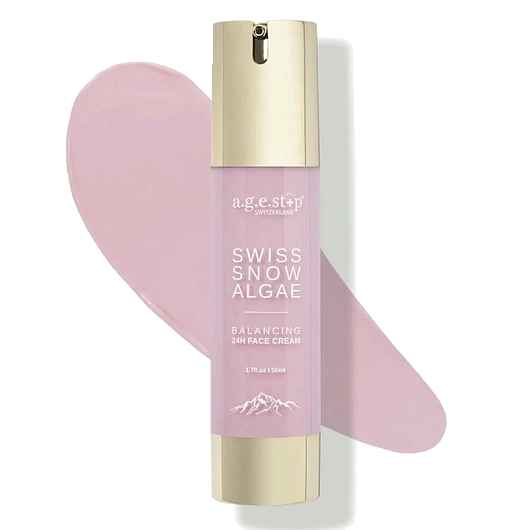  A.G.E.STOP SWITZERLAND SWISS SNOW ALGAE 24H FACE CREAM