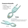 No1 HAIRPIN Tantalizing Blue-3x Hairpins Box