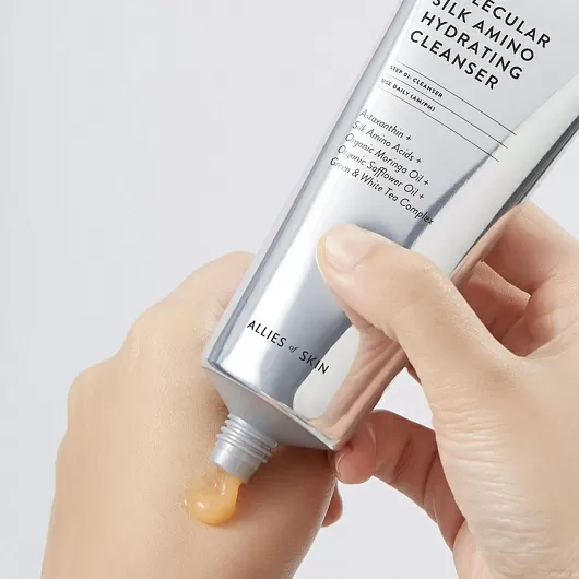 ALLIES OF SKIN Molecular Silk Amino Hydrating Cleanser