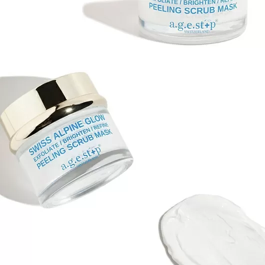 A.G.E.STOP SWITZERLAND SWISS ALPINE GLOW PEELING SCRUB MASK