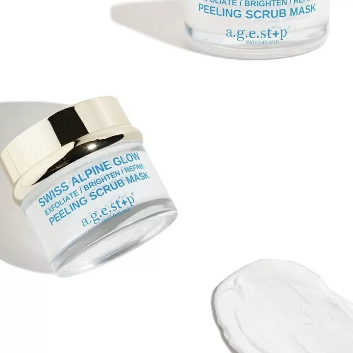 A.G.E.STOP SWITZERLAND SWISS ALPINE GLOW PEELING SCRUB MASK